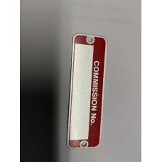 Commision  PLate